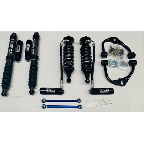 Comp shock 2.5 remote reservoir Adjustable kit 3 and 2 Nissan navara Np300